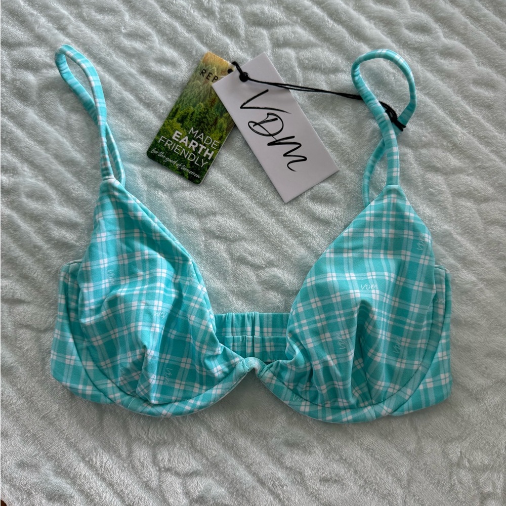 VDM Heidi bikini plaid